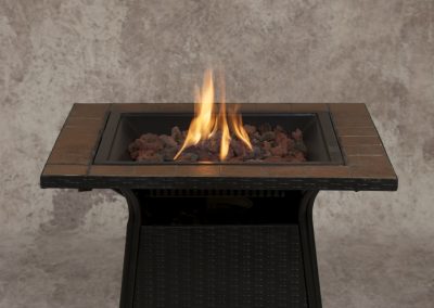 Small Brick Propane Fire Pit