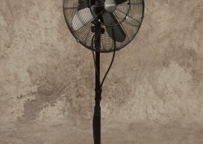 Black 14” Pedestal Misting Fan