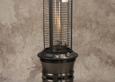 Gunmetal Pot Belly Torch Fire Heater