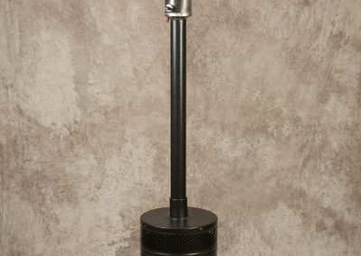 Jet Black Patio Heater