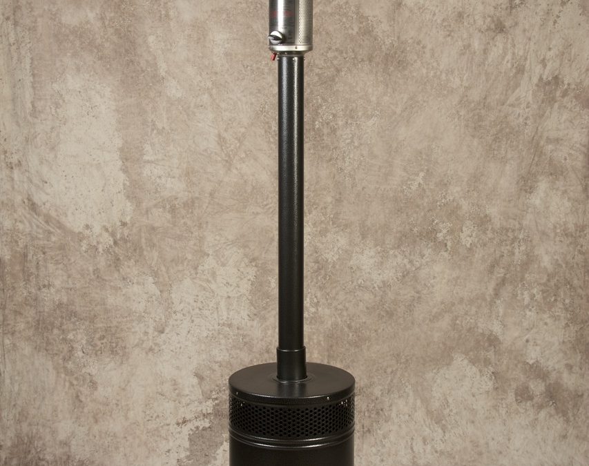 Jet Black Patio Heater