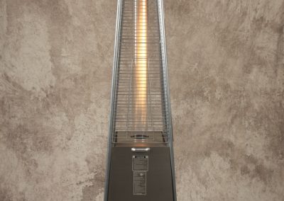 Stainless Steel Pyramid Torch Fire Heater