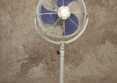 White 14” Pedestal Misting Fan